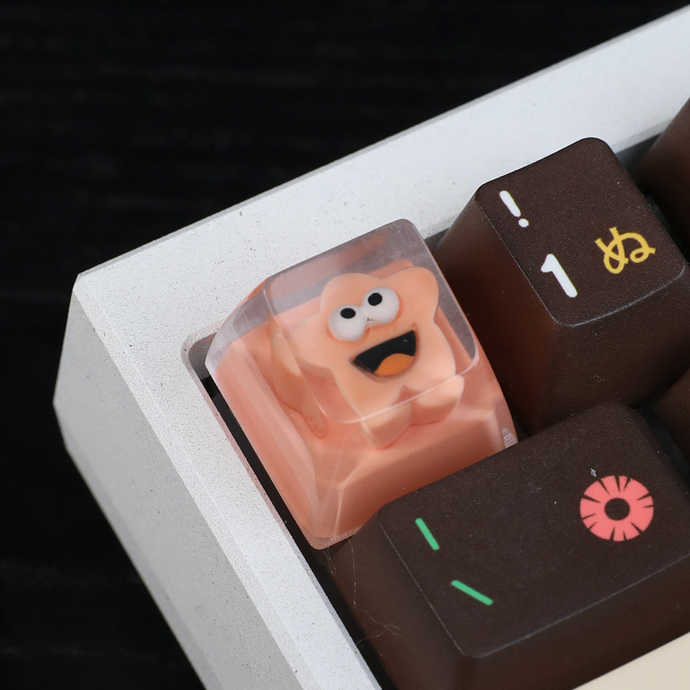 Patrick Star 3D Resin Artisan Keycap – Customize Your Mechanical Keyboard