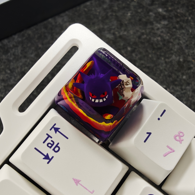 Pokemon Gengar  Resin Keycap