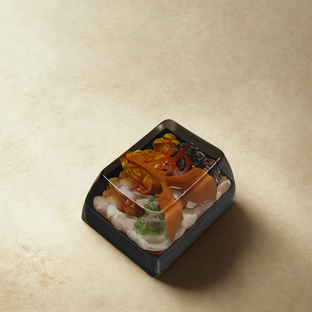 Charmander Resin Artisan Pokemon Keycap