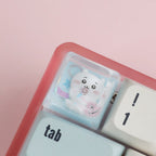 Chiikawa Kawaii Resin Artisan Keycaps - 3 Cute Character Designs