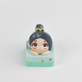Valorant Agents Cute 3D Hand-painted Custom Keycaps, Translucent & Ergonomic Artisan Keycaps for Mechanical Keyboards
