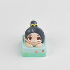 Valorant Agents Cute 3D Hand-painted Custom Keycaps, Translucent & Ergonomic Artisan Keycaps for Mechanical Keyboards