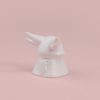Fox Shaped Artisan Keycaps, Hand-painted Custom Keycaps for Mechanical Keyboards