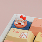 Hello Kitty Scuba Diving 3D Artisan Keycap