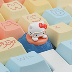 Hello Kitty Scuba Diving 3D Artisan Keycap
