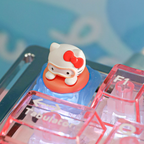 Hello Kitty Scuba Diving 3D Artisan Keycap