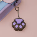 Click away stress with this cute dog paw fidget toy Keychain Keycaps🐾