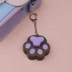 Click away stress with this cute dog paw fidget toy Keychain Keycaps🐾