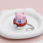 Poké Ball Mew Fidget Toy Anime Cartoon Click Stress Relief Keychain Cute Sensory Decompression Toy