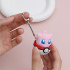 Poké Ball Mew Fidget Toy Anime Cartoon Click Stress Relief Keychain Cute Sensory Decompression Toy