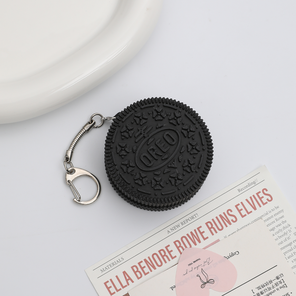 Oreo Cookie Clicker Fidget Toy - Portable Stress Relief Keychain, Anti-Anxiety Decompression Toy for Adults & Kids