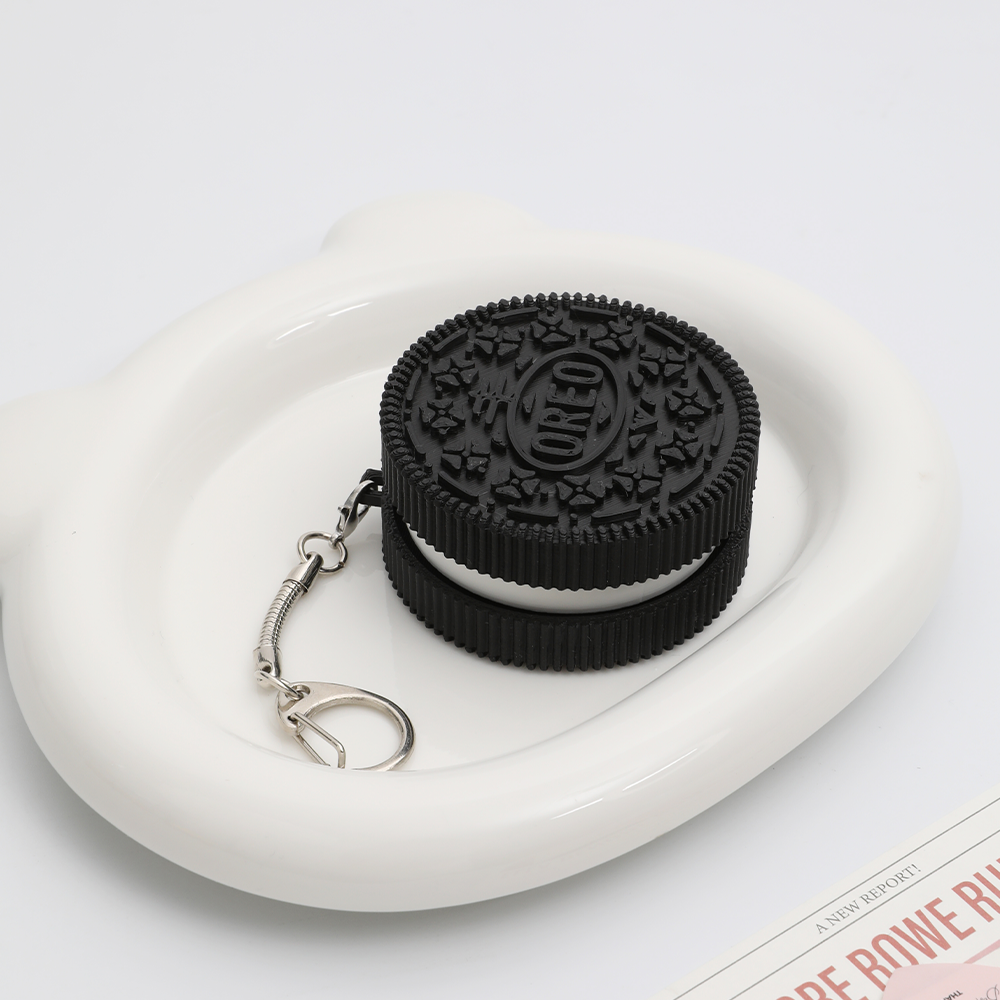Oreo Cookie Clicker Fidget Toy - Portable Stress Relief Keychain, Anti-Anxiety Decompression Toy for Adults & Kids