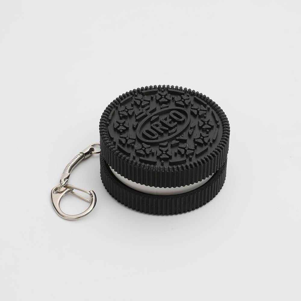 Oreo Cookie Clicker Fidget Toy - Portable Stress Relief Keychain, Anti-Anxiety Decompression Toy for Adults & Kids