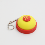 McDonald's Bell Fidget Toy Mini Bell Click Stress Relief Keychain Novelty Portable Sensory Decompression Toy