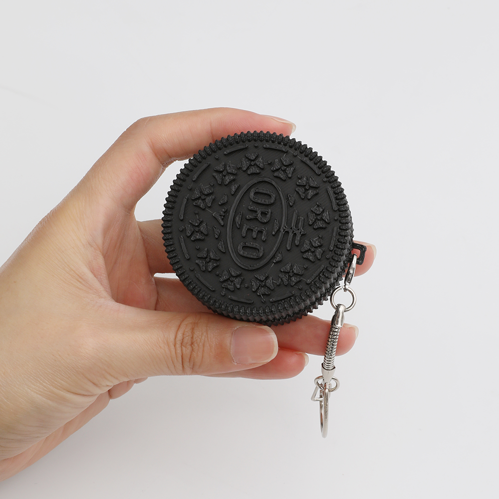 Oreo Cookie Clicker Fidget Toy - Portable Stress Relief Keychain, Anti-Anxiety Decompression Toy for Adults & Kids