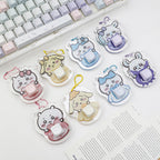 Sanrio Character Clicker Keychains – Cute Stress Relief for Fans!