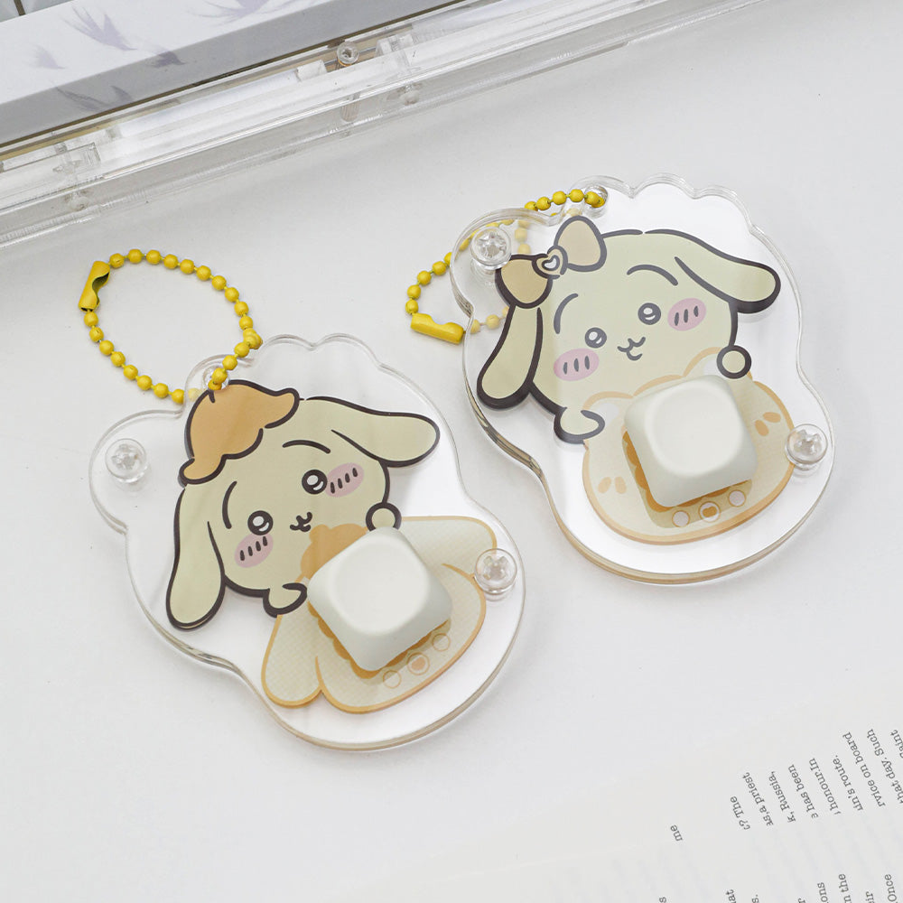 Sanrio Character Clicker Keychains – Cute Stress Relief for Fans!
