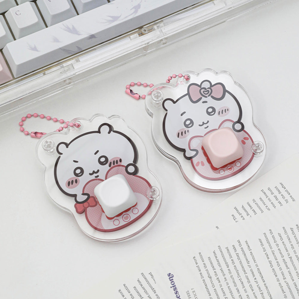 Sanrio Character Clicker Keychains – Cute Stress Relief for Fans!