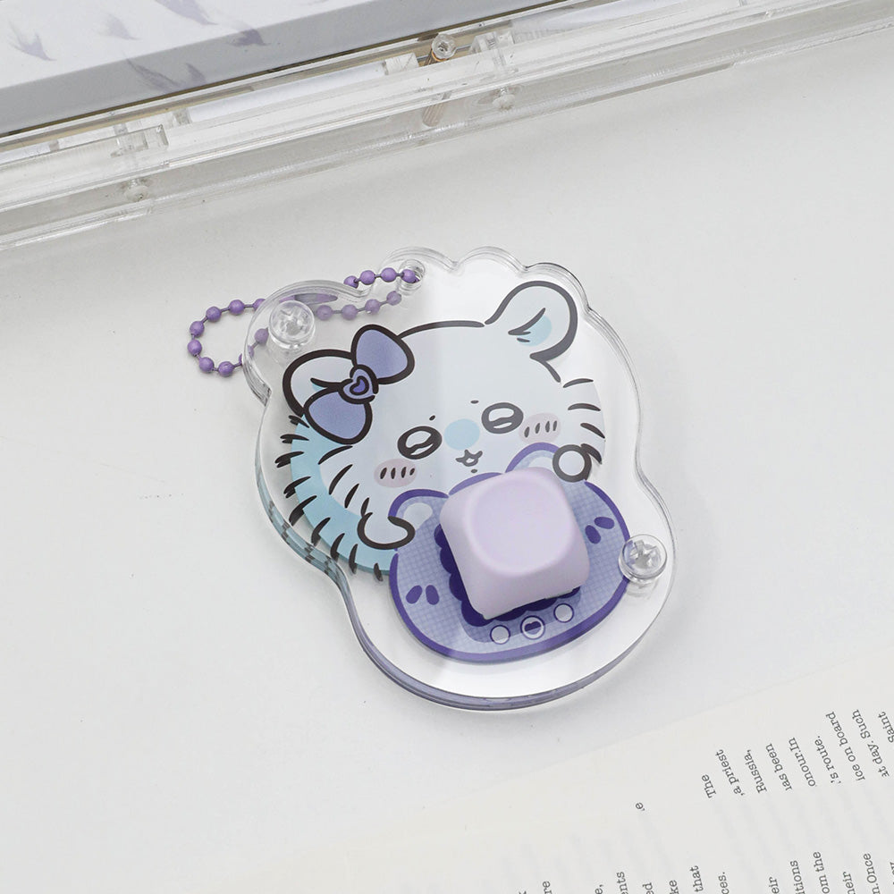 Sanrio Character Clicker Keychains – Cute Stress Relief for Fans!