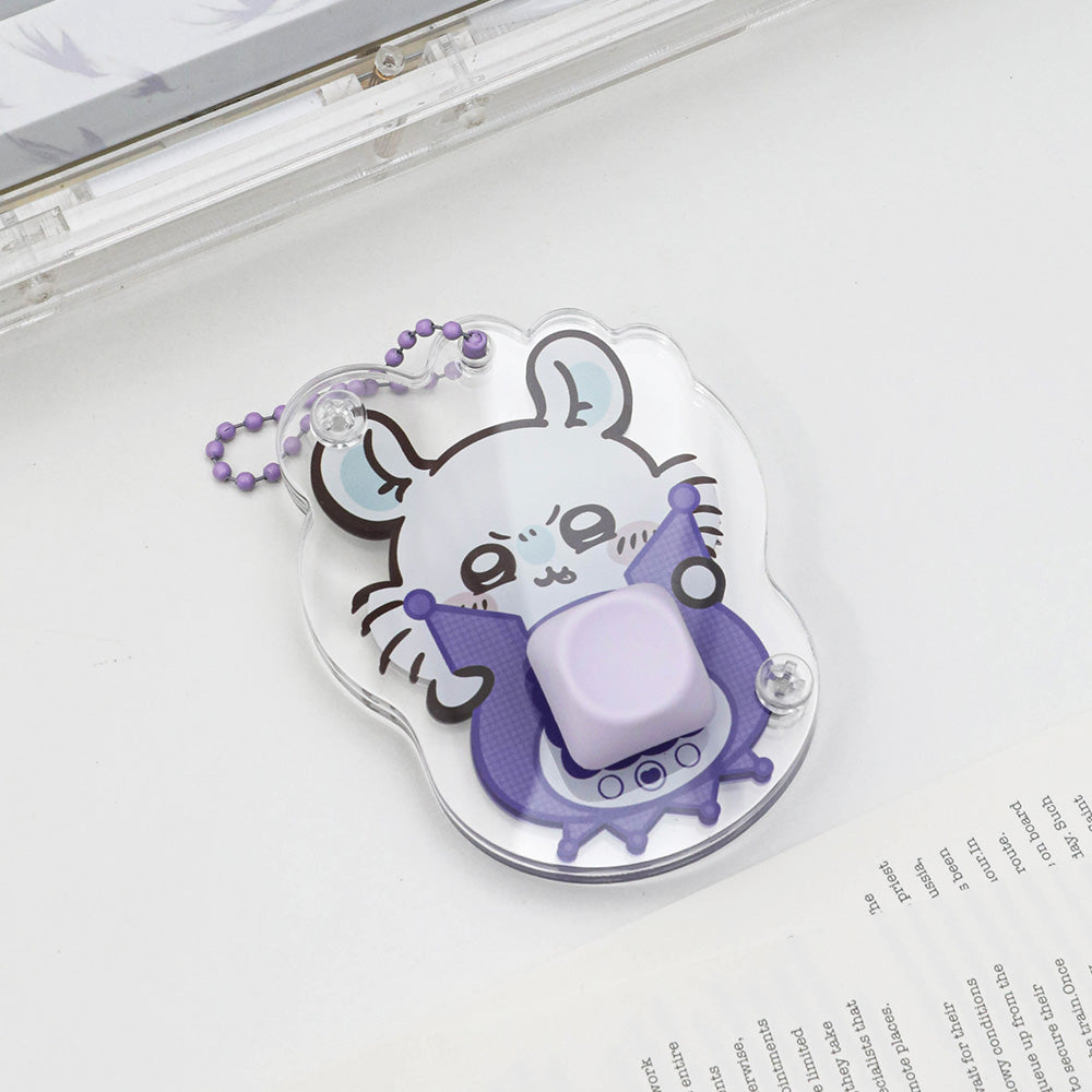 Sanrio Character Clicker Keychains – Cute Stress Relief for Fans!