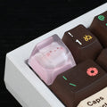 Cute Pink Cat Resin Artisan Keycap for Mechanical Keyboards