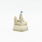 Sand Castle Artisan Keycap, 3D Hand-Painted Custom Keycap for Cherry MX Mechanical Keyboards