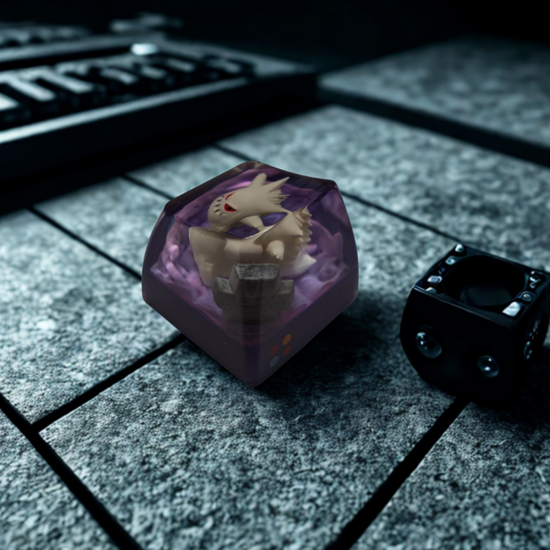 Pokemon Gengar（White） Resin Keycap