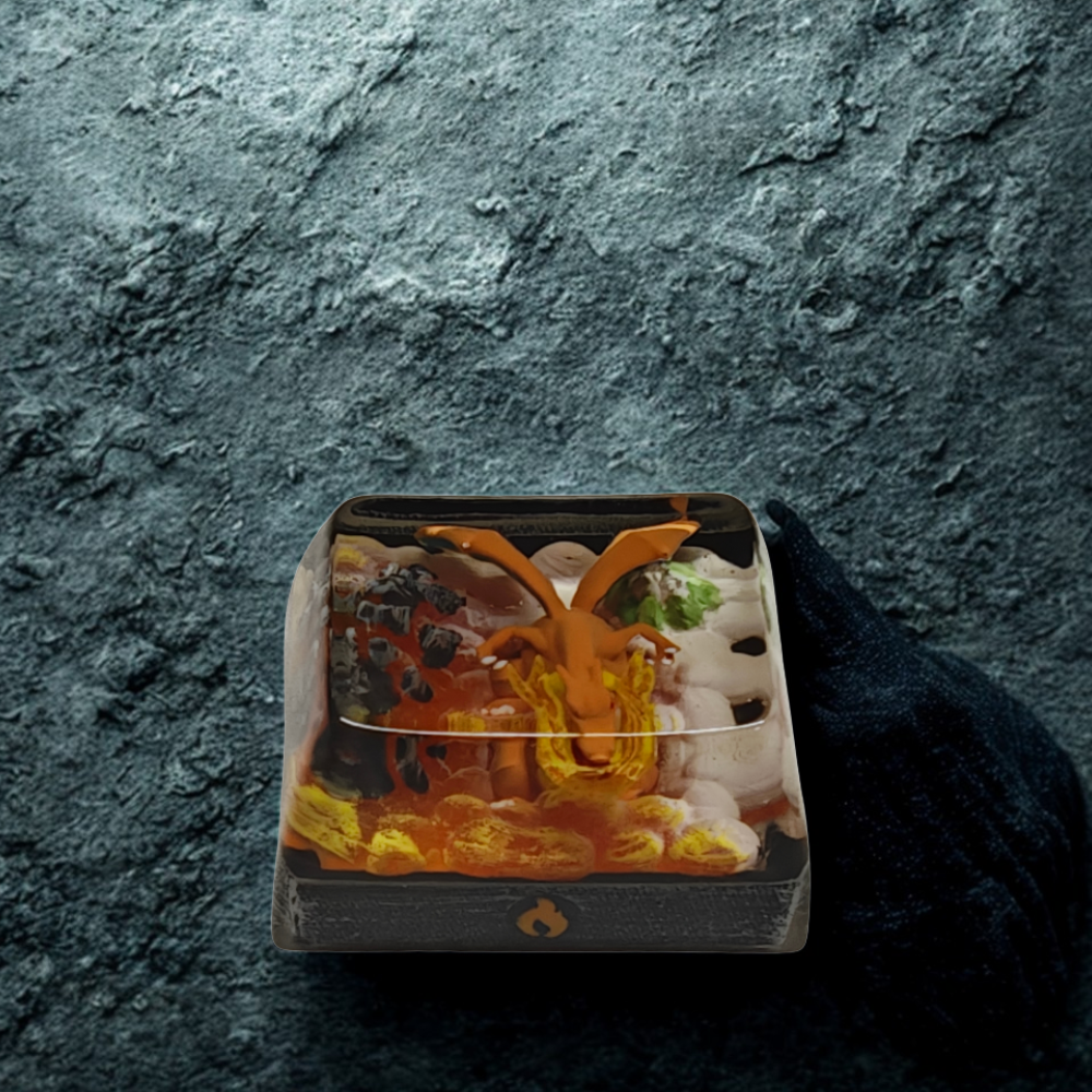 Charmander Resin Artisan Pokemon Keycap