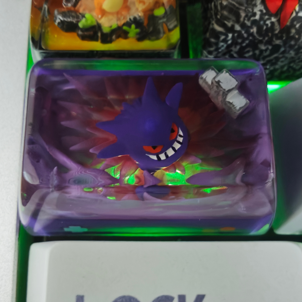 Pokemon Gengar Resin Keycap（1.5U）