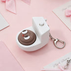Quirky Toilet Poop Pop-Up Clicker Keychain - Fun Gag Gift & Desk Decor Toy