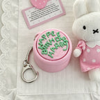 Mini Birthday Cake Fidget Keychain - Cute Pastry Click Toy for Daily Calm & Decoration