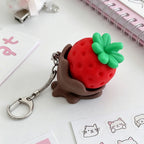 Cute Dessert Fidget Toys - Kawaii Food Shaped Stress Relief Keychain for Anxiety