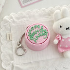 Mini Birthday Cake Fidget Keychain - Cute Pastry Click Toy for Daily Calm & Decoration