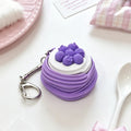 Sweet Pastry Clicker Fidget Toys - Portable Dessert-Shaped Sensory Keychain for Anxiety