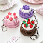 Sweet Pastry Clicker Fidget Toys - Portable Dessert-Shaped Sensory Keychain for Anxiety