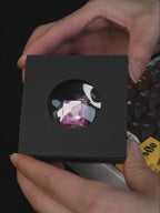 Kawaii Lace Heart Artisan Resin Keycap - Sweet Pink Lolita Style for Mechanical Keyboards