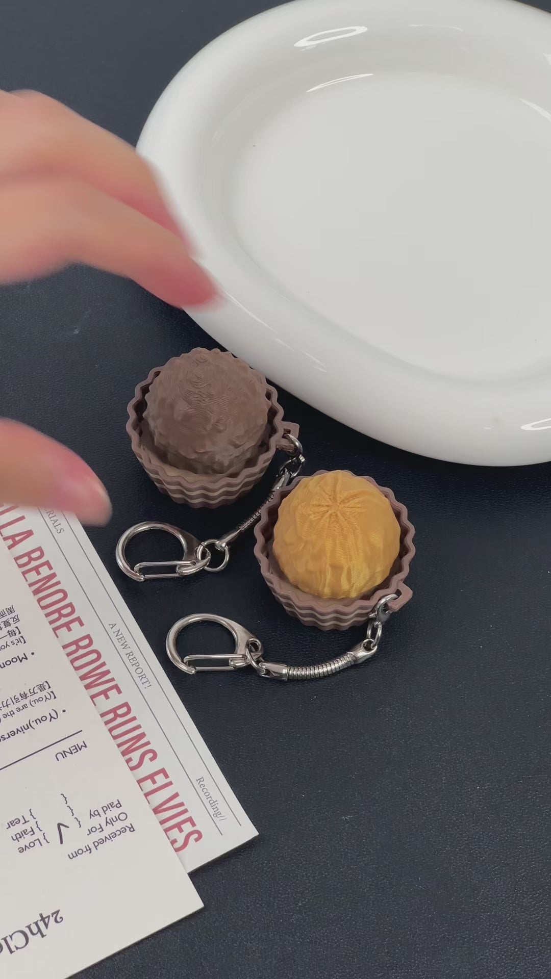 Ferrero Rocher Style Click Fidget Toy Portable Stress Relief Decompression Toy