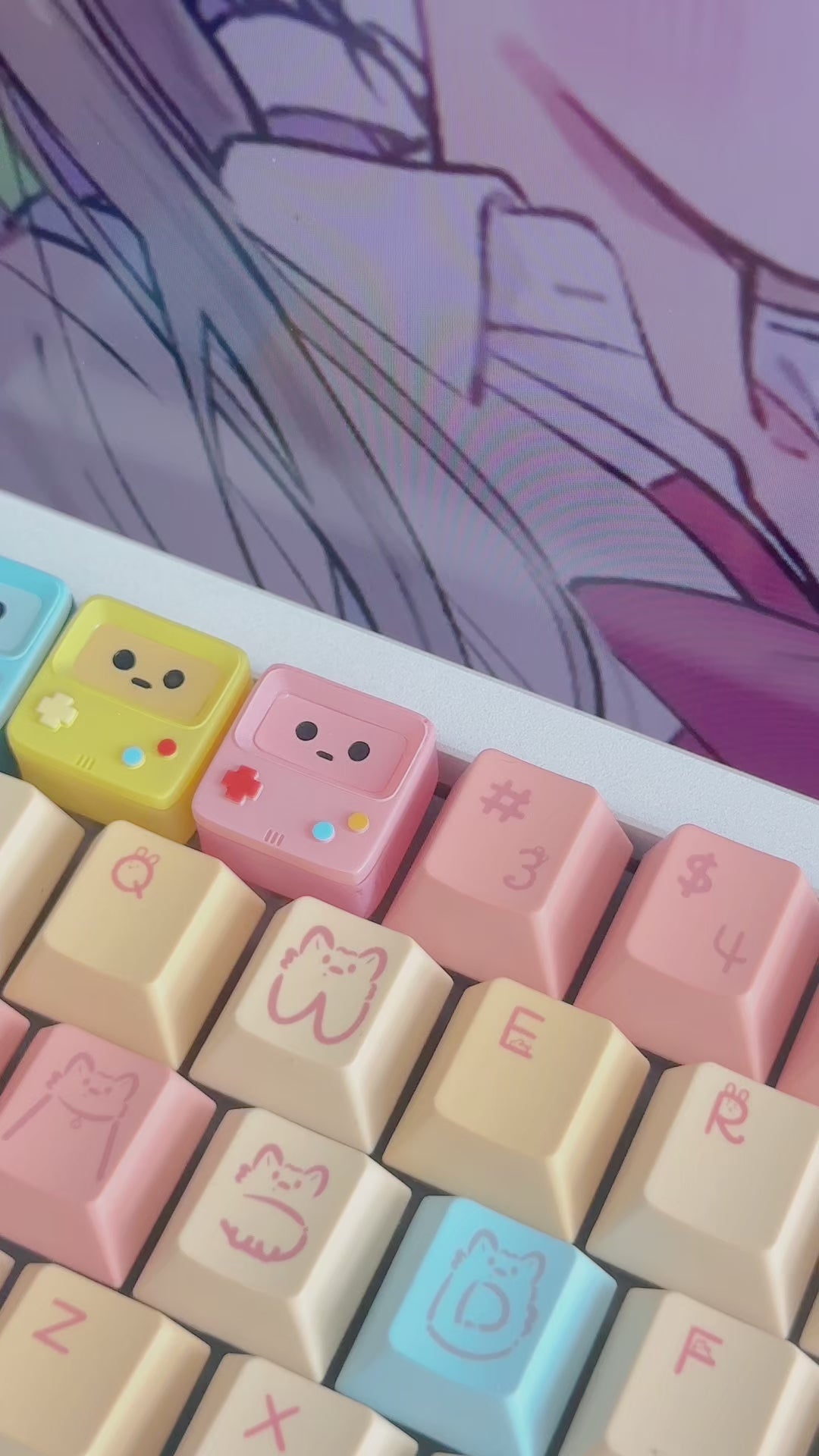 Retro Game Console 3D Artisan Keycaps