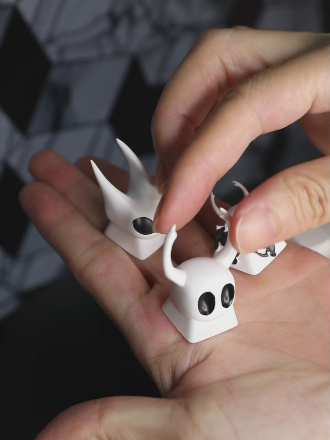 Hollow Knight The Knight Translucent Resin Keycap