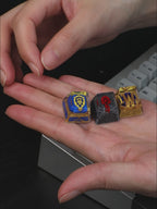 World of Warcraft Alliance & Horde Artisan Resin Keycaps